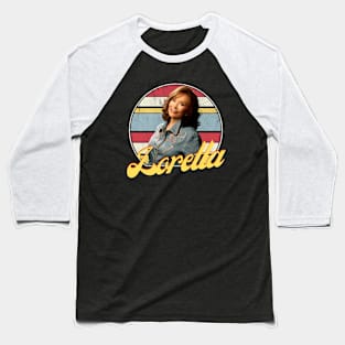 Loretta Lynn - Rip Loretta Lynn - Loretta Webb - Rip Loretta Webb Baseball T-Shirt